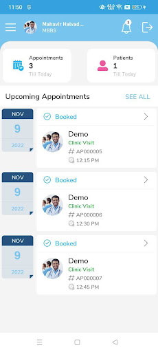 Android application NIFLI नईउड़ान- For Doctors screenshort