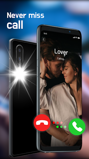 Android application Led Flashlight - Flash Call screenshort