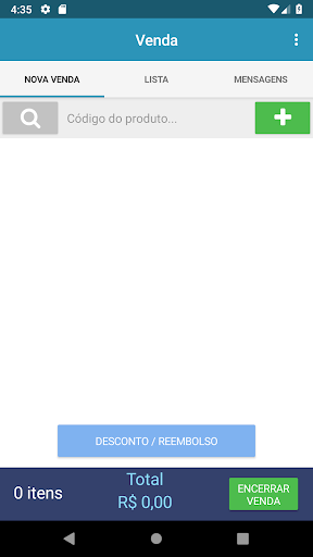 Android application MoSiG screenshort
