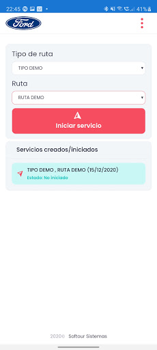 Control de Transporte - Conduc Screen 3
