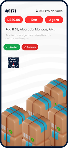 Macaé Delivery Entregador Screen 3