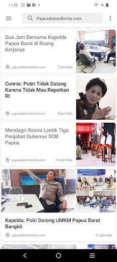 Berita Papua Screen 2