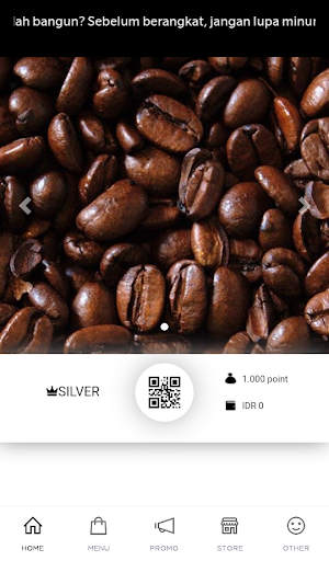 Android application KKN : Kreasi Kopi Nusantara screenshort