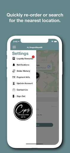 Cips Coffee Roasters Screen 3