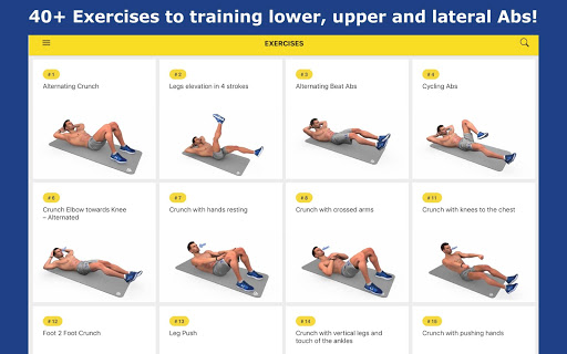 Abs Workout - Daily Fitness 4.7.9 Screenshots 6