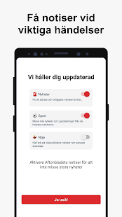 Aftonbladet Nyheter Varies with device APK screenshots 3