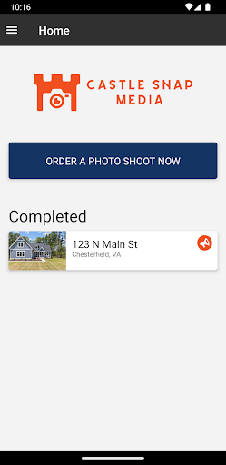 Android application Castle Snap Media screenshort