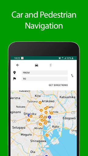 Tokyo Offline Map and Travel G Screen 2