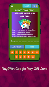 Play2Win Google Play Gift Card