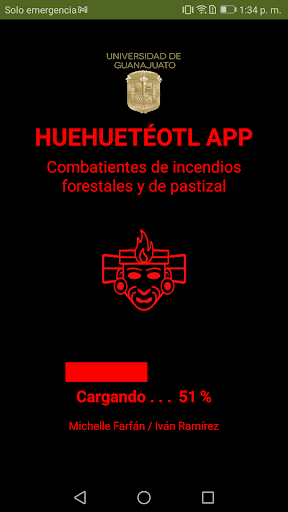 Android application Huehuetéotl screenshort