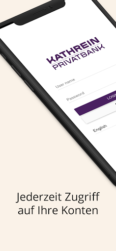Android application Kathrein mobile banking screenshort