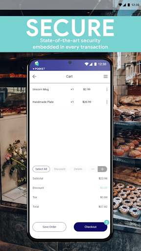 Android application POSKET screenshort