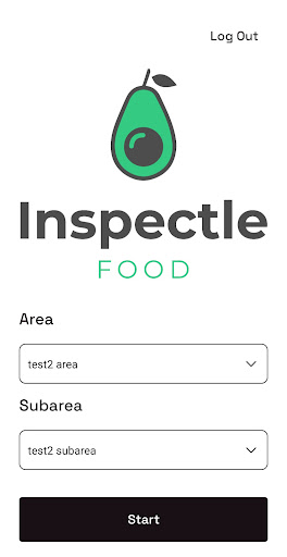 Android application Inspectle Food screenshort
