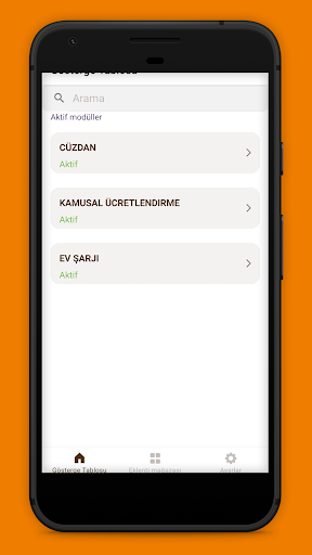 Turuncu Şarj Screen 2