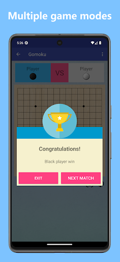 Gomoku - 2 player Tic Tac Toe Screen 3