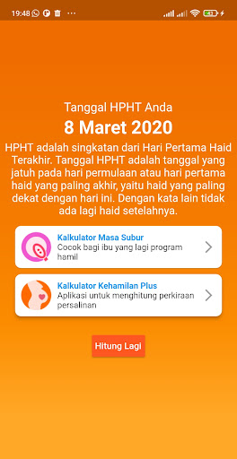 Kalkulator HPHT Screen 2