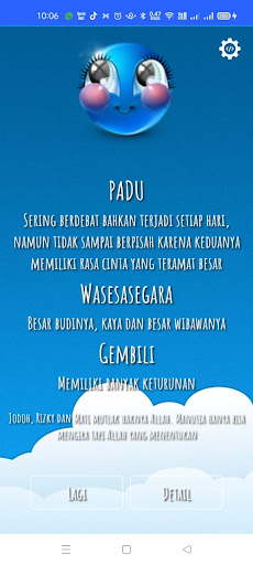 Android application Mencari Jodoh screenshort