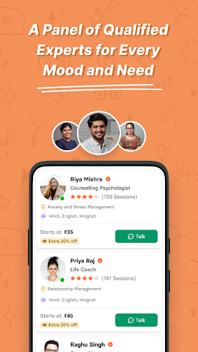 Now&Me - Therapy, Self-Care Screen 2