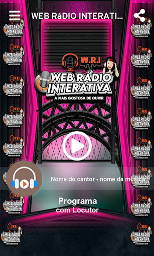 Web Rádio Interativa Screen 2