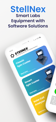 Android application StellNex screenshort