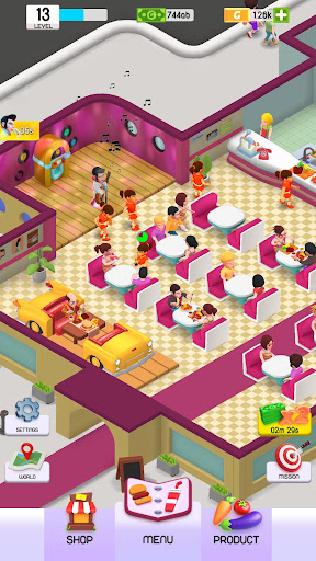 Restaurant Empire Tycoon Idle apkpoly screenshots 1
