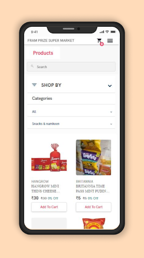 Android application Farm Prize Supermarket screenshort