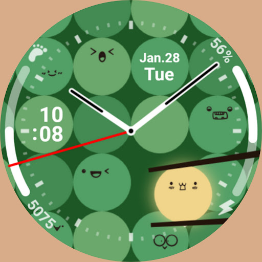 Giggle Globe Watchface