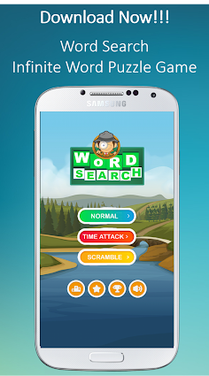 Word Search -  Infinite Word P - Screenshot 1