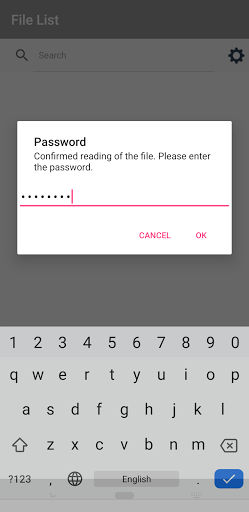 Android application ZipExtractor screenshort