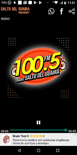 Vista previa de la aplicación