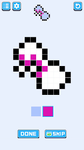 Alphabet Pixel Coloring
