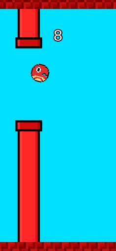 Android application Flappy Flight Frenzy screenshort
