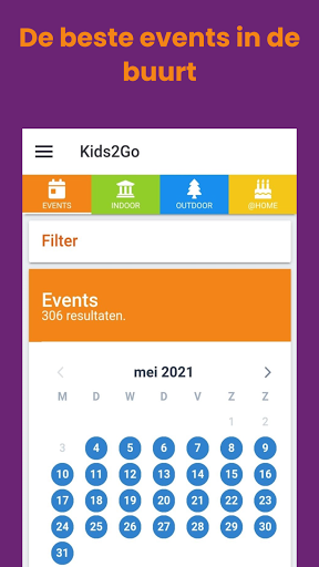 Android application Kids2Go screenshort