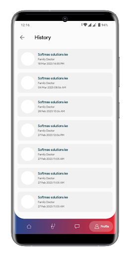 Medtrit Doctor ONLINE Screen 3