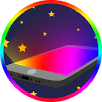 Rainbow display flashlight - L