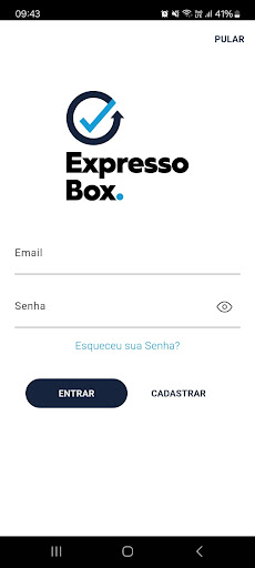 Android application Expresso Box screenshort