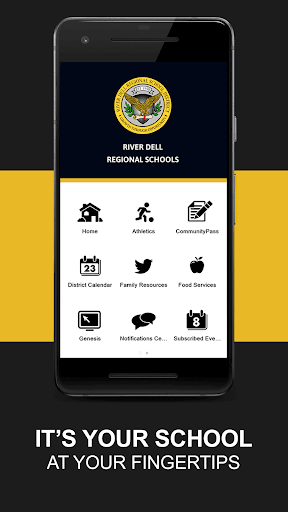 Android application River Dell Regional Schools screenshort