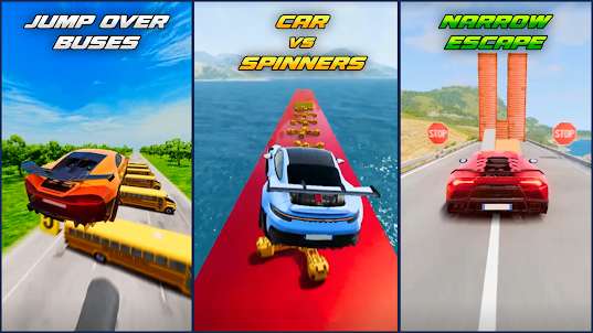 Mega Car Crash Car Driving Sim