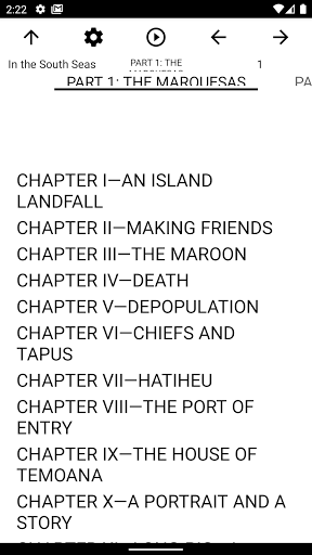 Book, In the South Seas Screen 2