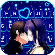 Cute Kiss Keyboard Background