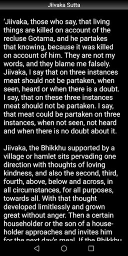 Buddhism: Jiivaka Sutta Screen 3