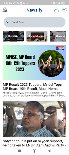Newsify Screen 2