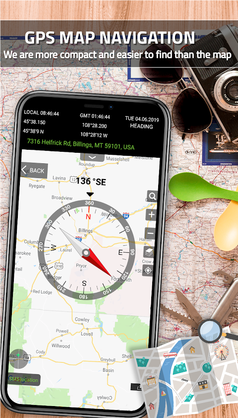 Digital Compass for Androidのおすすめ画像3