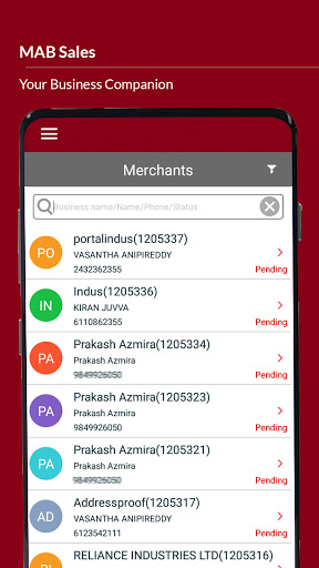 MAB Sales Screen 2