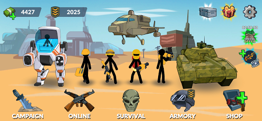 Stickman World War screenshots 8