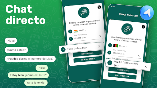 Vista previa de la aplicación