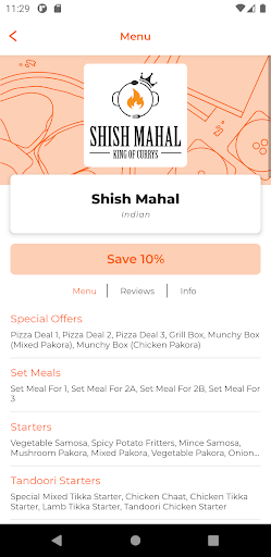 Shish Mahal G75 Screen 2