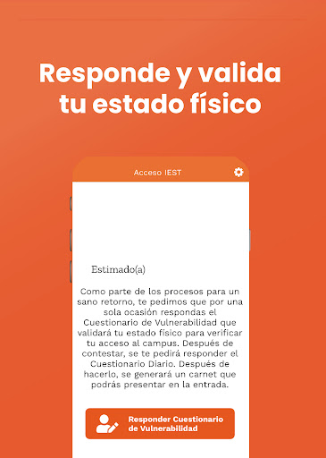 Acceso IEST Screen 2