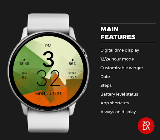 Tropics Watch Face Screen 2