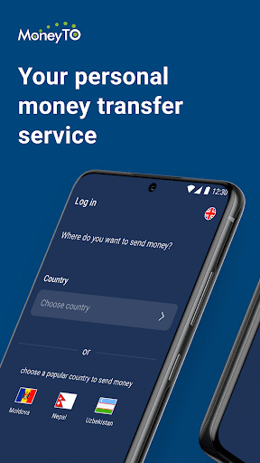 Android application MoneyTO Money Transfer screenshort